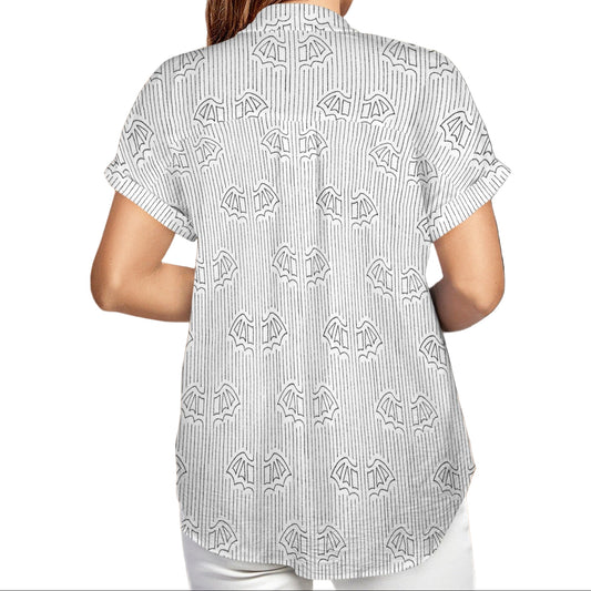 ANTIbrand Nocturne Lines Corporate Goth Shirt Back View