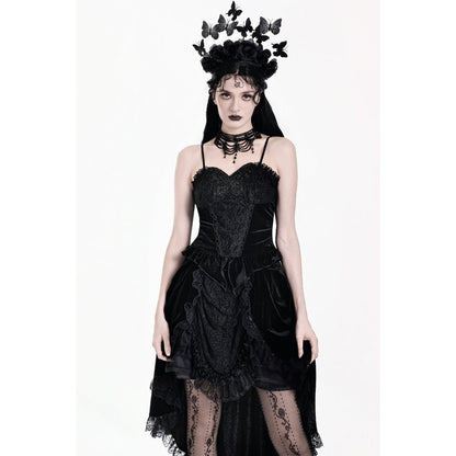 Dark in Love Mourning Wing Corset Cami Top