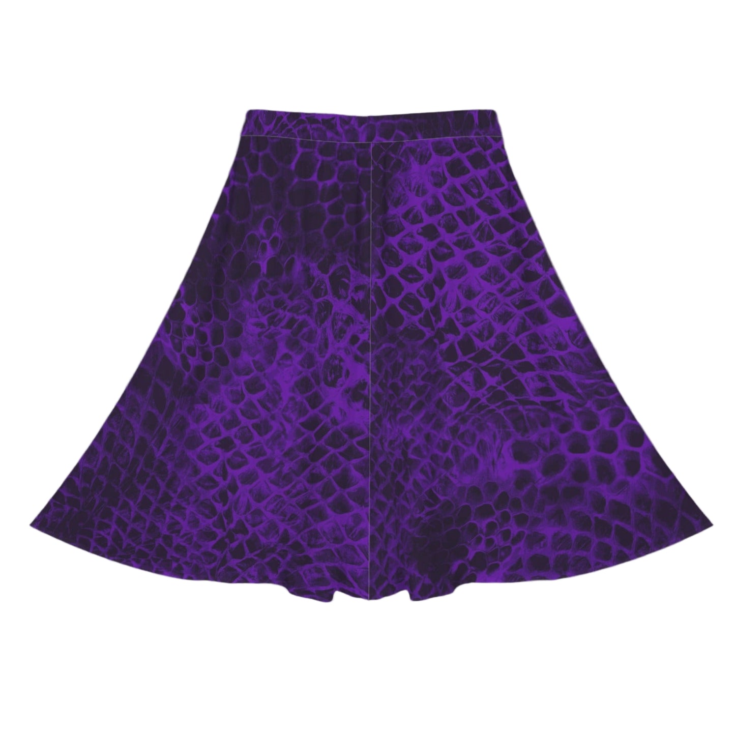 ANTIBrand Shedding Skin Purple Demon Skin Midi Skirt