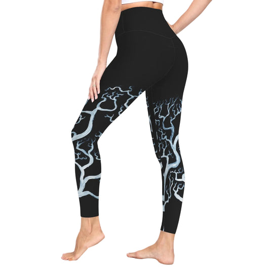 ANTIBrand x DevilBoy Crooked Forest High Waist Leggings