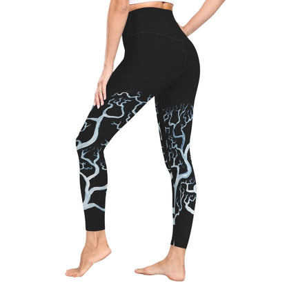 ANTIBrand Misfits Rack - Crooked Forest High Waist Leggings - XS (UK 8)