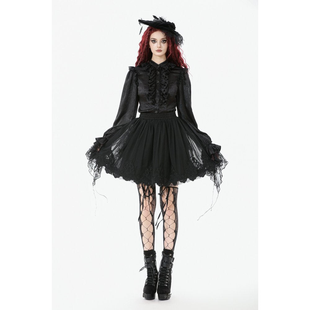 Volume and layers of petticoat mesh