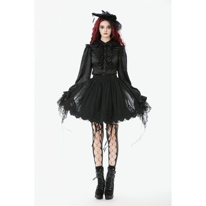 Volume and layers of petticoat mesh