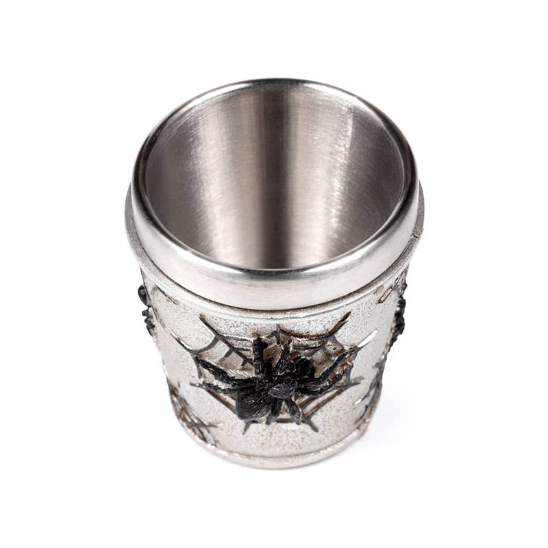 Gothic Gifts Decorative Spider Web Shot Glass