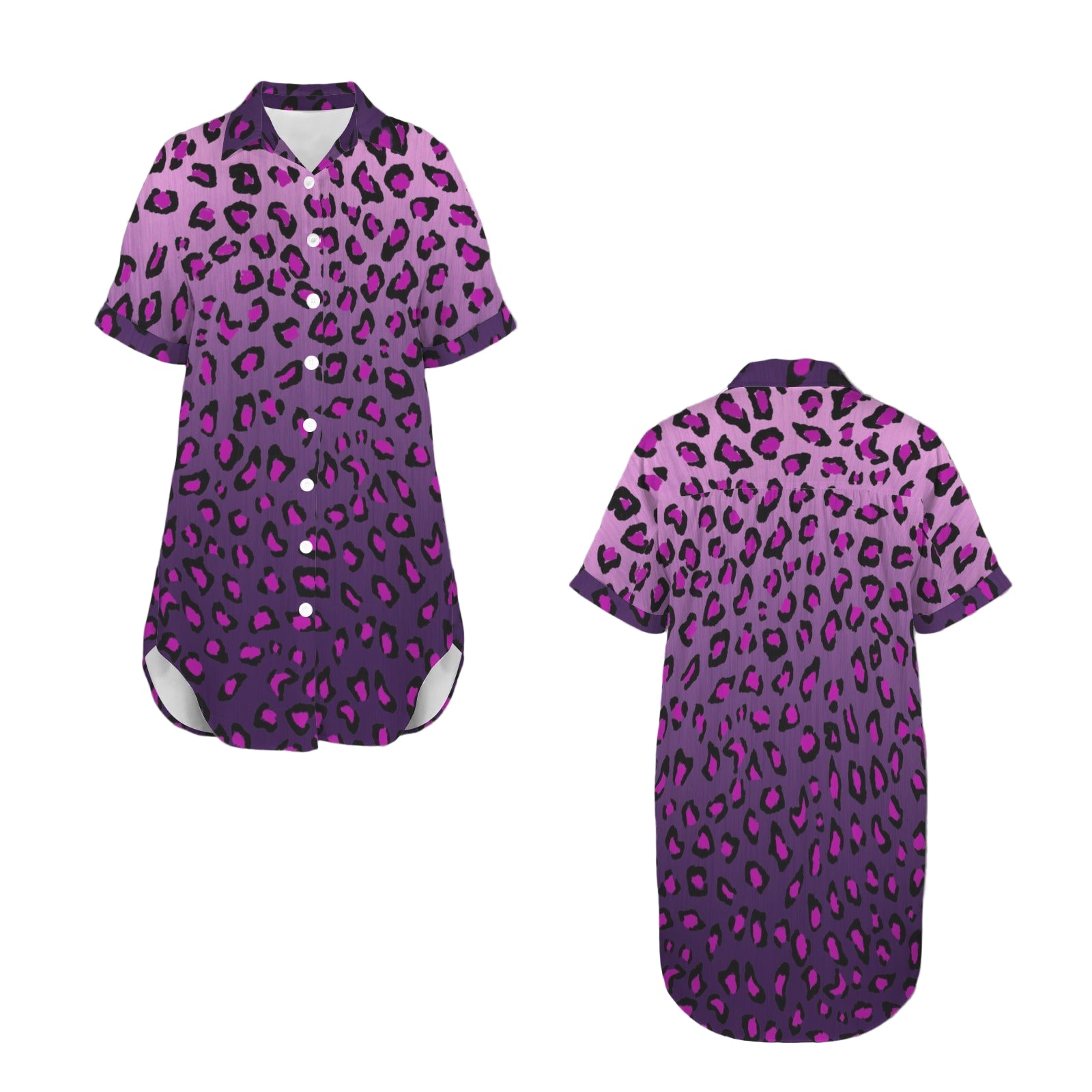 ANTIBrand shirt dress with original artwork