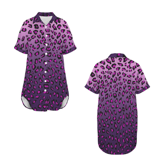 ANTIBrand shirt dress with original artwork