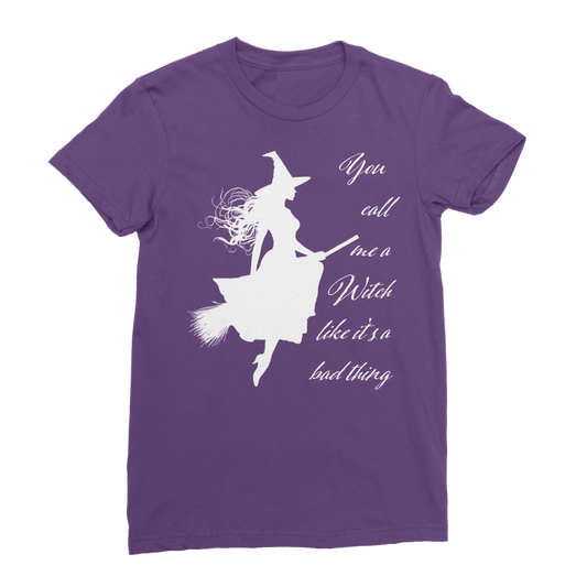 Call Me a Witch Classic T Shirt - Kate's Clothing