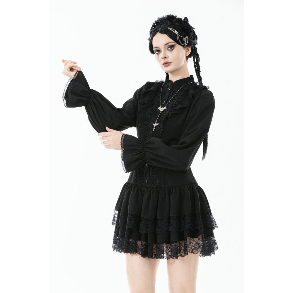 Dark in Love Desdemona Victorian Mini Dress