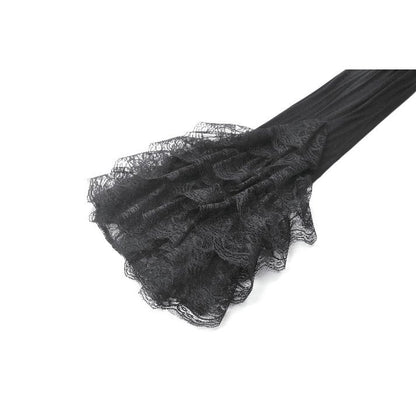 Punk Rave Goth Flare Leggings