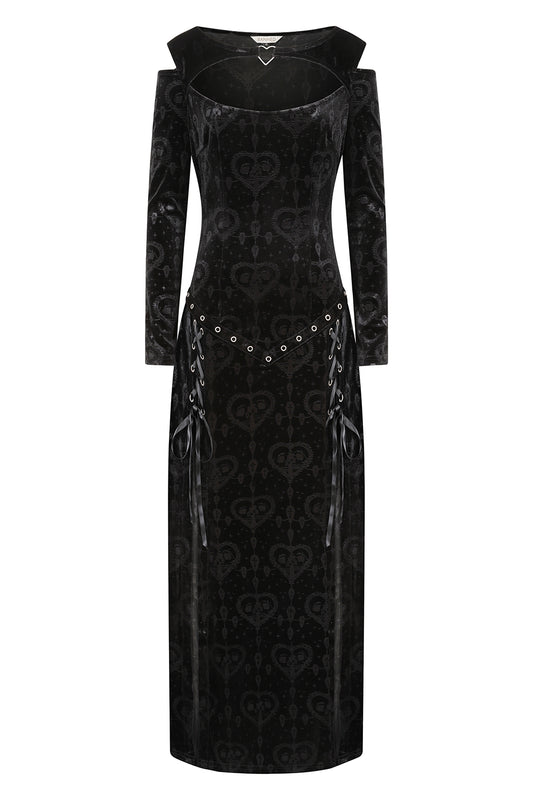 Banned Amara gothic dress front view