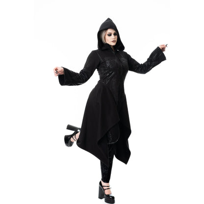 Vixxen Basilica Cathedral Style Printed Zip Up Hoodie