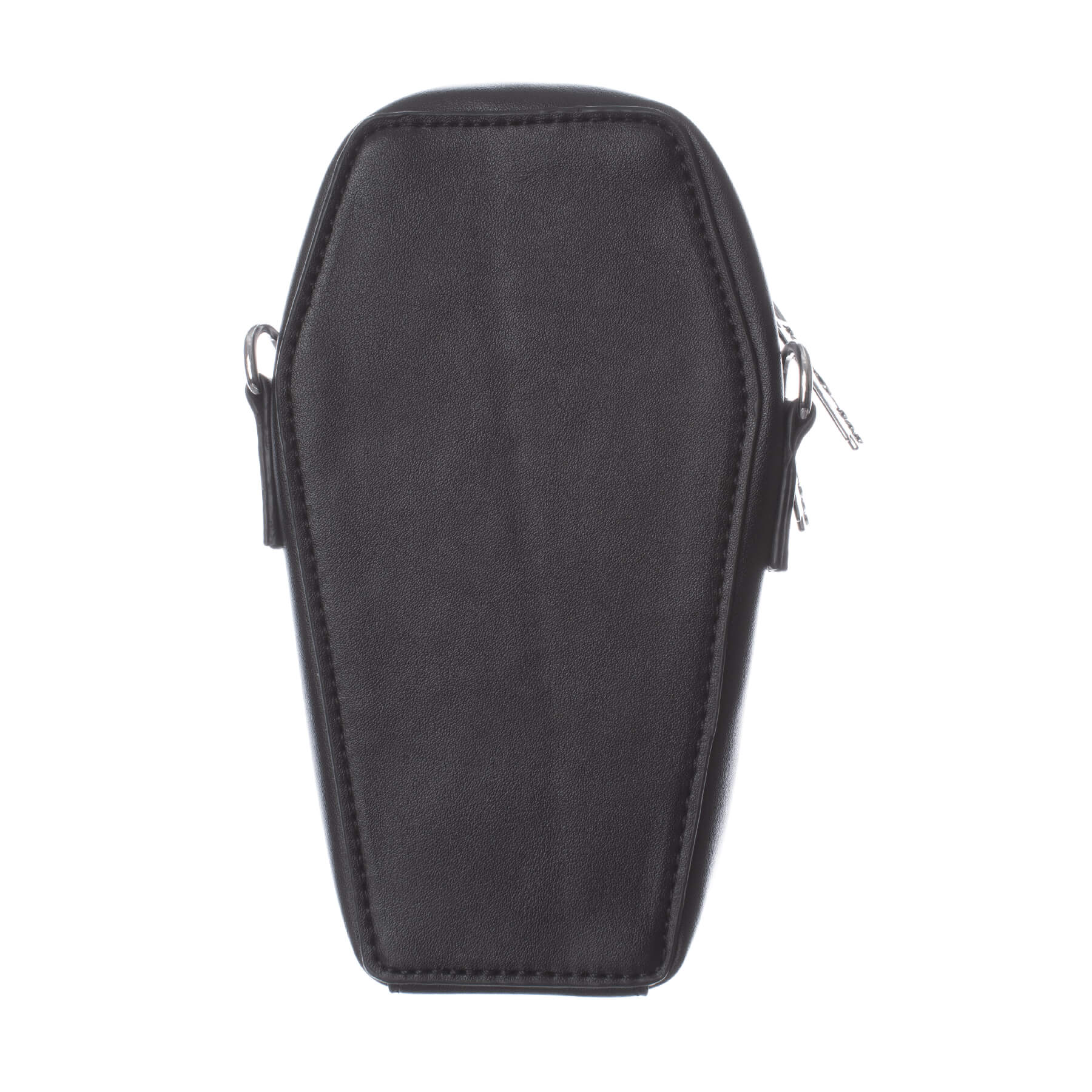 Heartless Embroidered Black Bat Mini Coffin Bag - Kate's Clothing