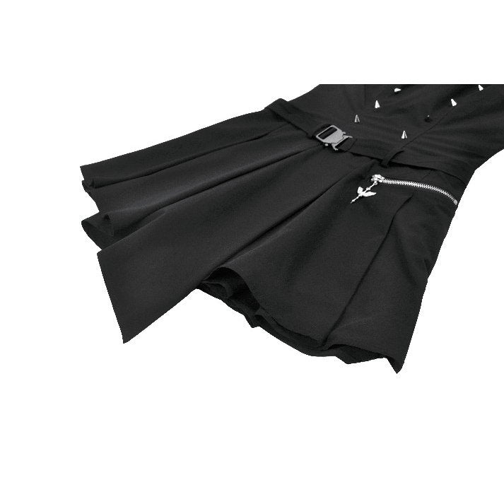 Dark in Love Cassia Buckled Pleated Dress