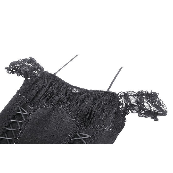 Dark in Love Kelilah Lace Hi-Low Dress - Kate's Clothing