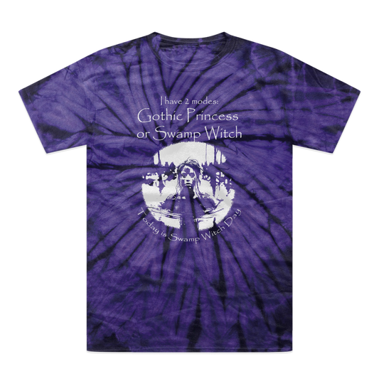 Swamp Witch Tonal Spider Tie-Dye T-Shirt - Kate's Clothing
