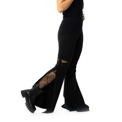 Innocent Lifestyle Ladies Birdie Long Leg Pants in Black - Kate's Clothing