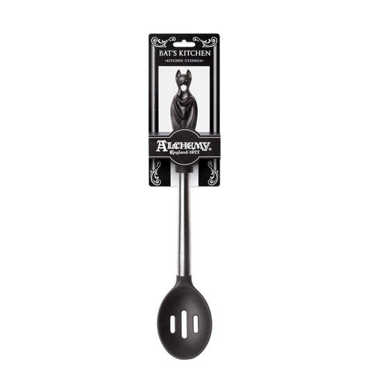 Alchemy Gothic Black Bat Slotted Spoon