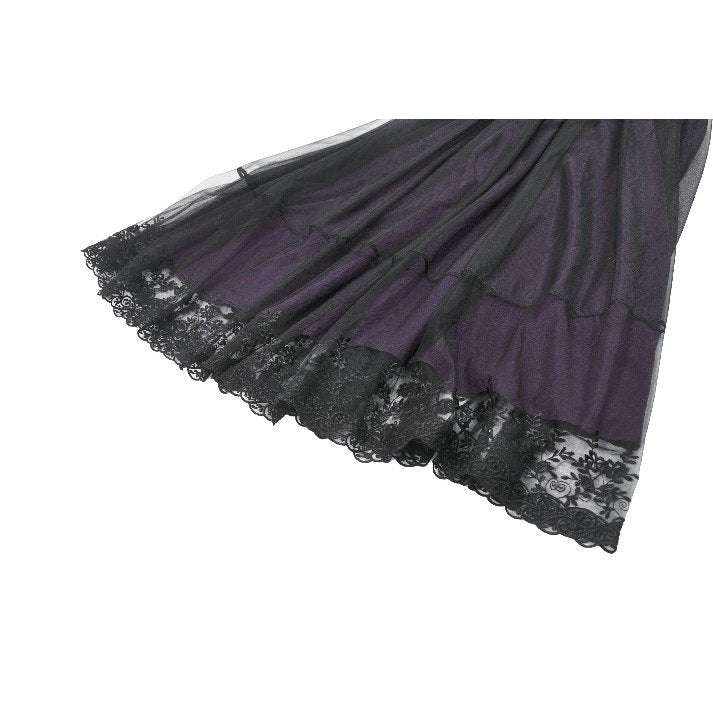 Dark in Love Lilith Bell Sleeve Gothic Maxi Dress