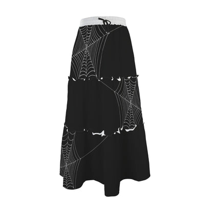 ANTIBrand Caught Up in Your Web Maxi Skirt