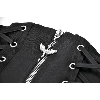 Dark in Love Brynja Eyelet Balloon Shorts