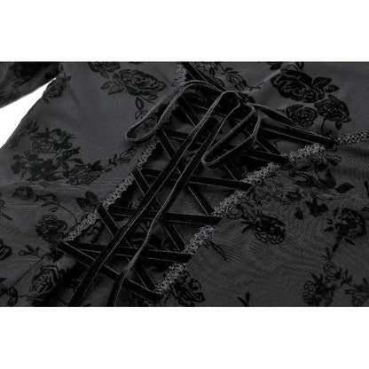 Dark In Love Minerva Bell Sleeve Lace Dress