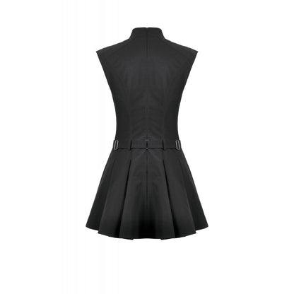 Dark in Love Cassia Buckled Pleated Dress