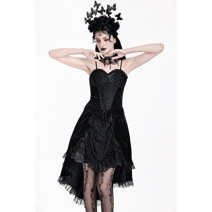 Dark in Love Mourning Wing Corset Cami Top