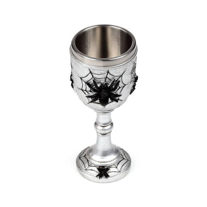 Gothic Gifts Decorative Spider Web Goblet