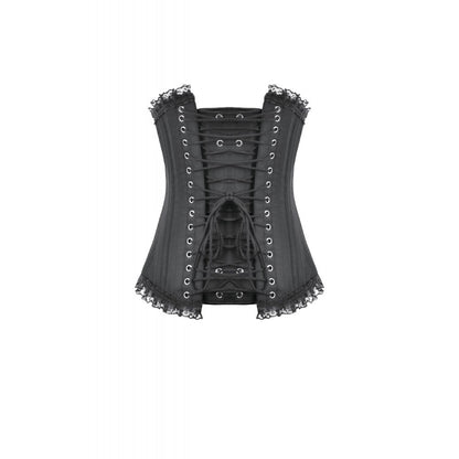 Dark in Love Talia Gothic Longline Metal Boned Corset