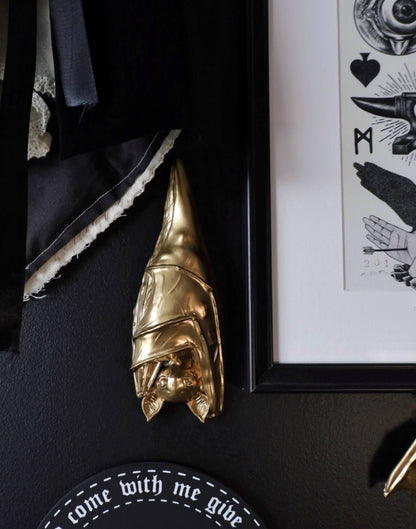 Mayhem Made Sleeping Bat Wall Hanging