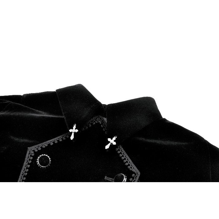 Dark in Love Lilith Officer Velvet Coat