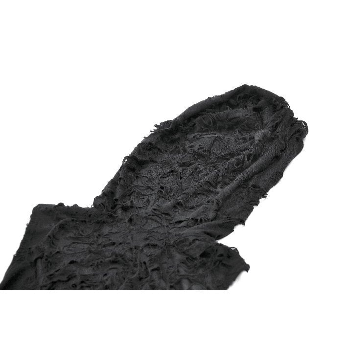 Dark in Love Rebel Punk Asymmetric Hooded Top