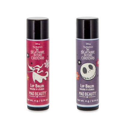 Two Nightmare Before Christmas lip balm tubes from the advent calendar