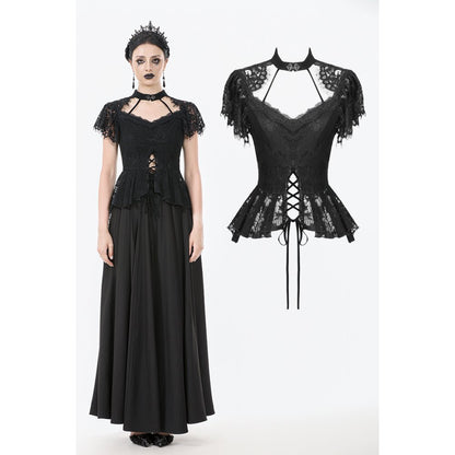Dark in Love Ophelia Lace Corset Top