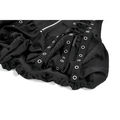 Dark in Love Brynja Eyelet Balloon Shorts
