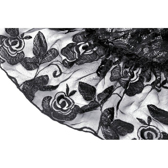 Dark in Love Cressida Gothic Princess Layered Cake Skirt - Kate's Clothing