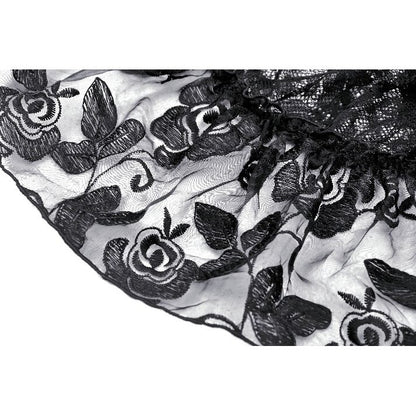 Dark in Love Cressida Gothic Princess Layered Cake Skirt - Kate's Clothing