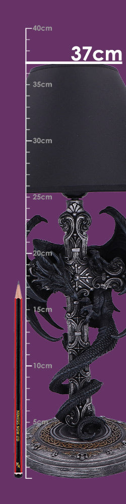 Nemesis Now Draconis Crucis Dragon Gothic Plug-In Table Lamp