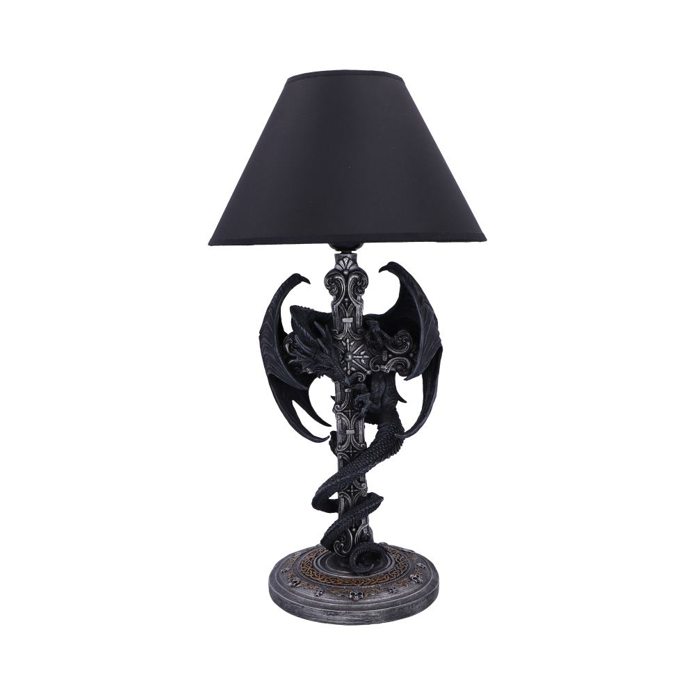 Nemesis Now Draconis Crucis Dragon Gothic Plug-In Table Lamp