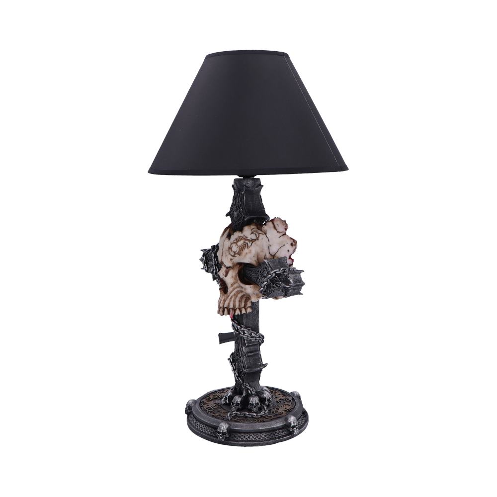 Nemesis Now Cranium Crucis Gothic Skull Table Lamp
