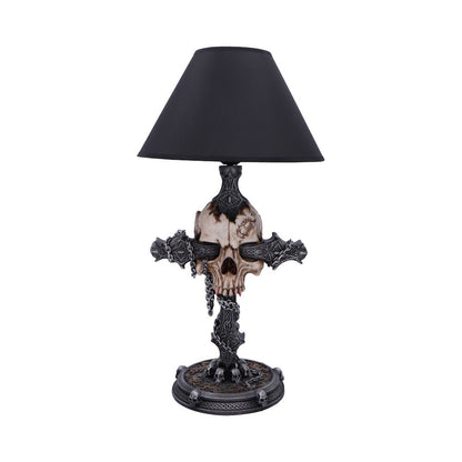 Nemesis Now Cranium Crucis Gothic Skull Table Lamp