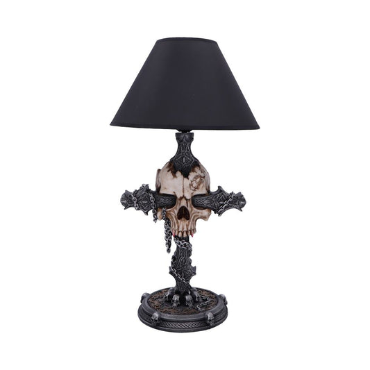 Nemesis Now Cranium Crucis Gothic Skull Table Lamp