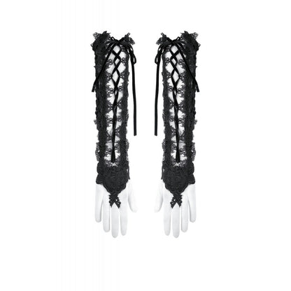 Punk Rave Erzebeth arm warmers detail shot