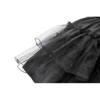Dark romantic petticoat layering piece