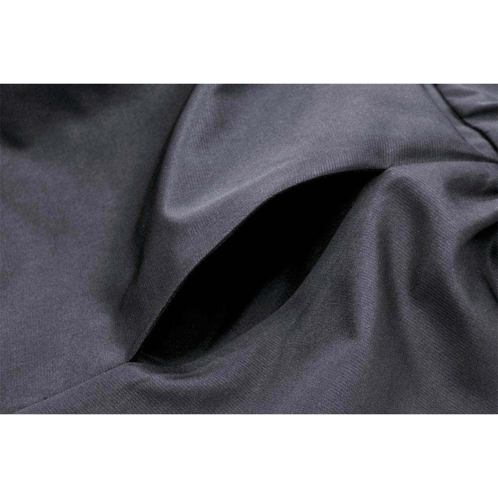 Dark in Love Delora maxi skirt embroidered waist panel close-up gothic skirt detail