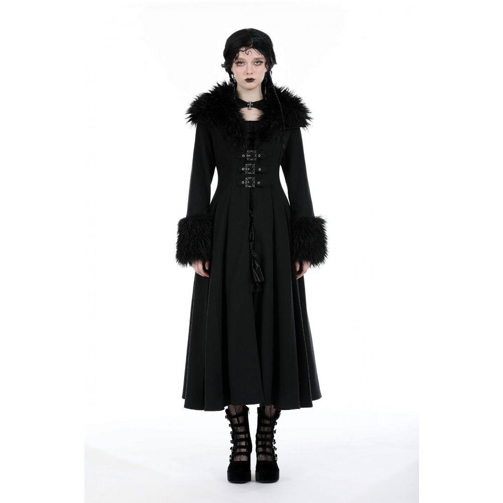 Dark in Love Haidee gothic long coat studio product photo


