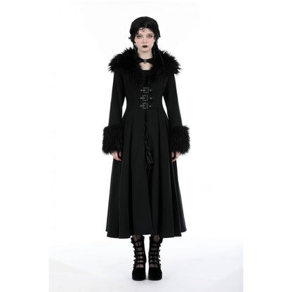 Dark in Love Haidee gothic long coat studio product photo

