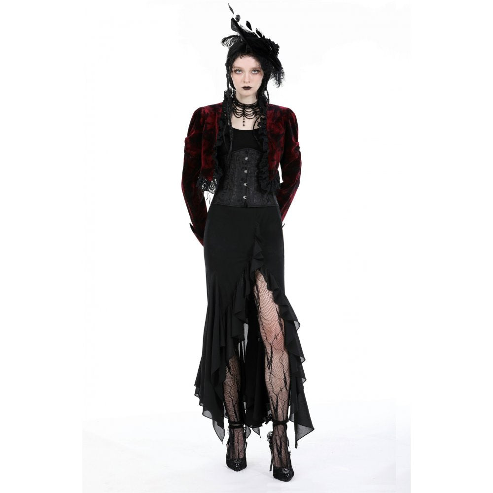 Dark in Love Izora fishtail skirt gothic alternative fashion styling