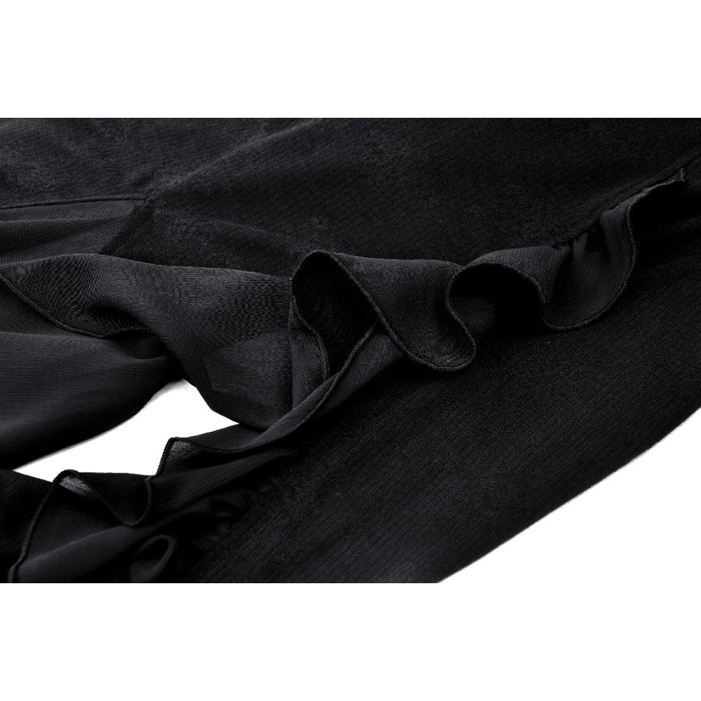 Dark in Love Izora fishtail skirt fabric texture close up gothic skirt material
