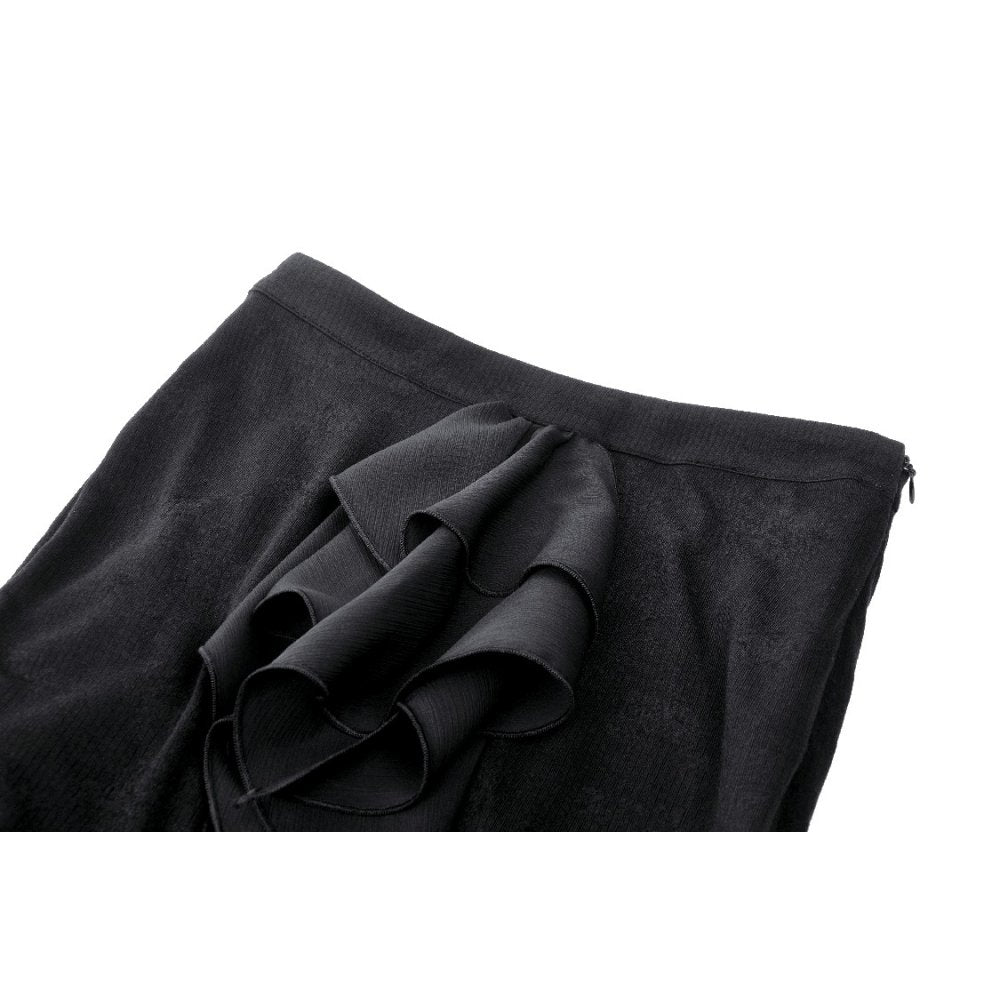 Dark in Love Izora fishtail skirt waistband detail gothic long skirt